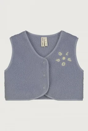 POP Baby Teddy Gilet | Stone Grey