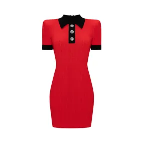Pre Order:  Ribbed Knit Mini Dress