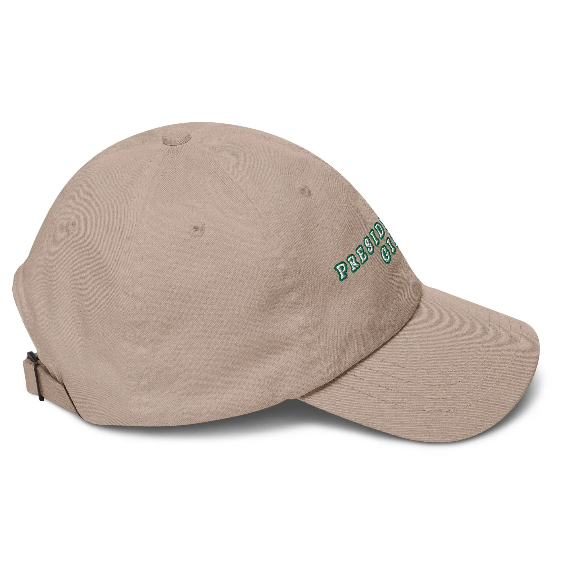 PRESIDENTIAL GIRL®- GREEN AND WHITE CAP