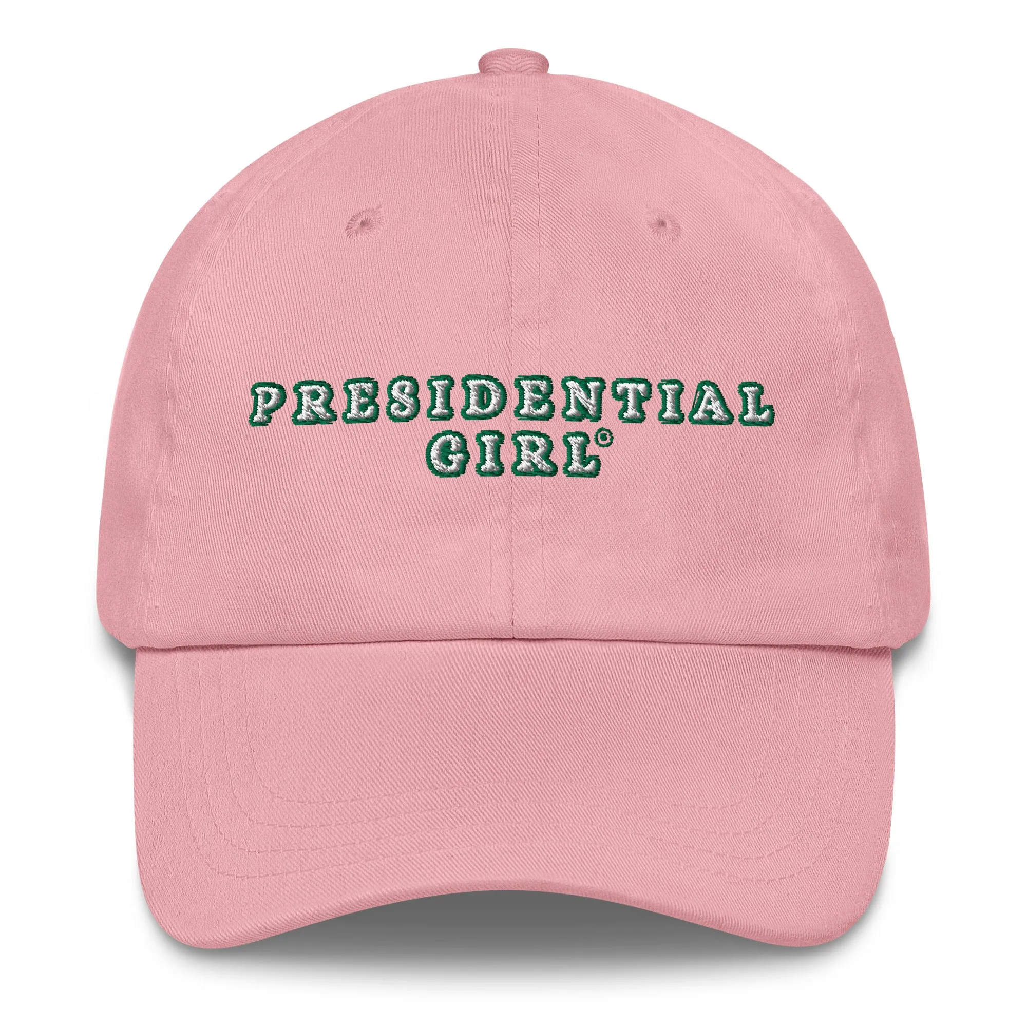 PRESIDENTIAL GIRL®- GREEN AND WHITE CAP