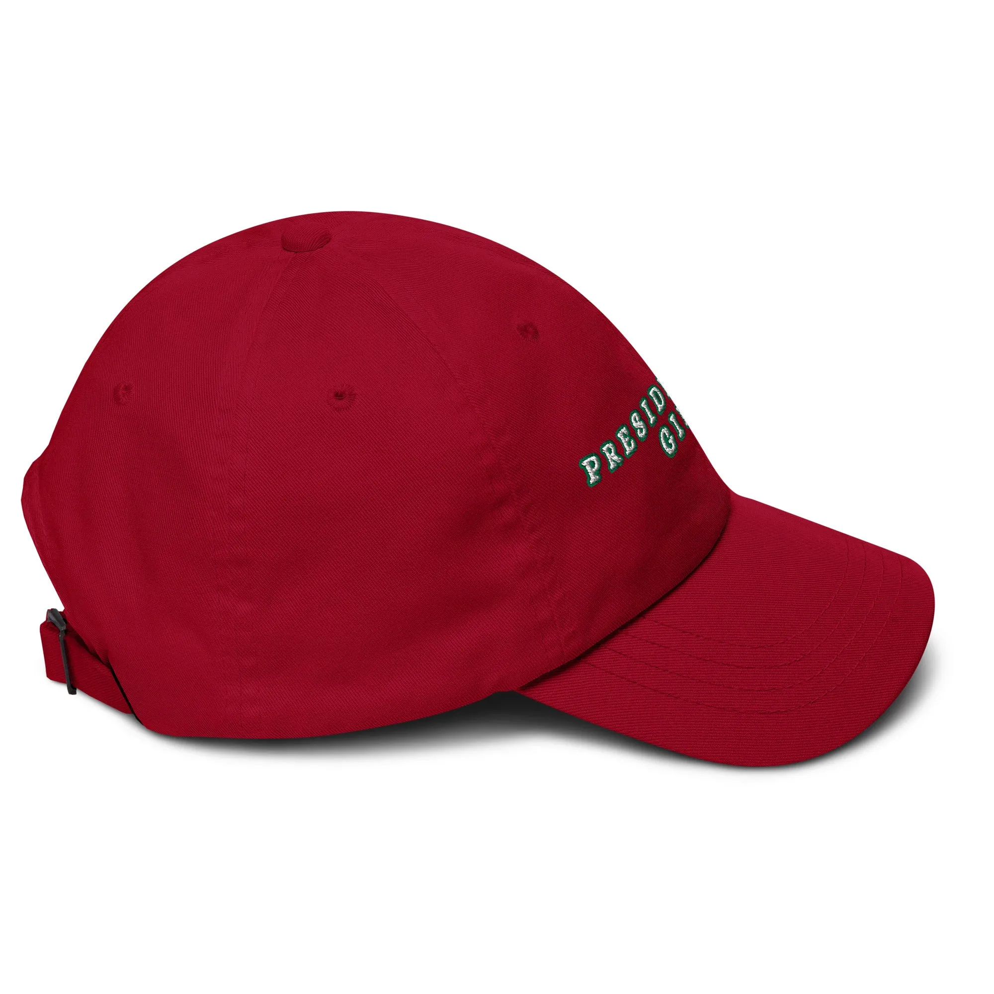 PRESIDENTIAL GIRL®- GREEN AND WHITE CAP