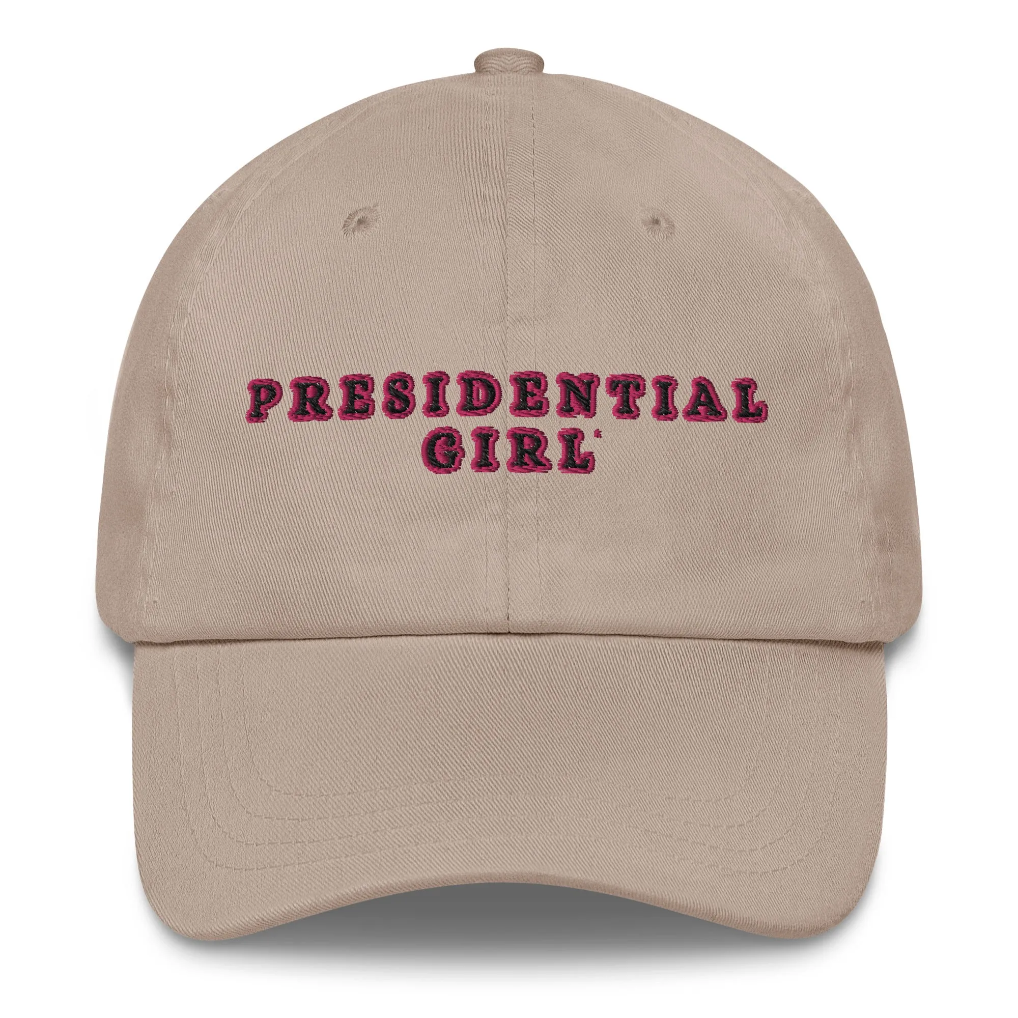 PRESIDENTIAL GIRL® - PINK AND BLACK CAP