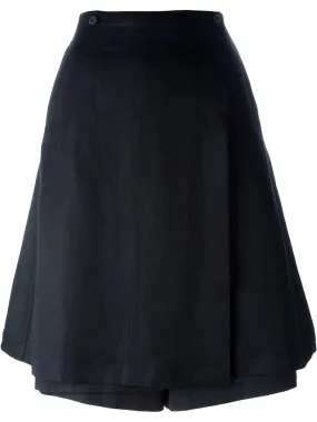 Ramie Skirt Shorts