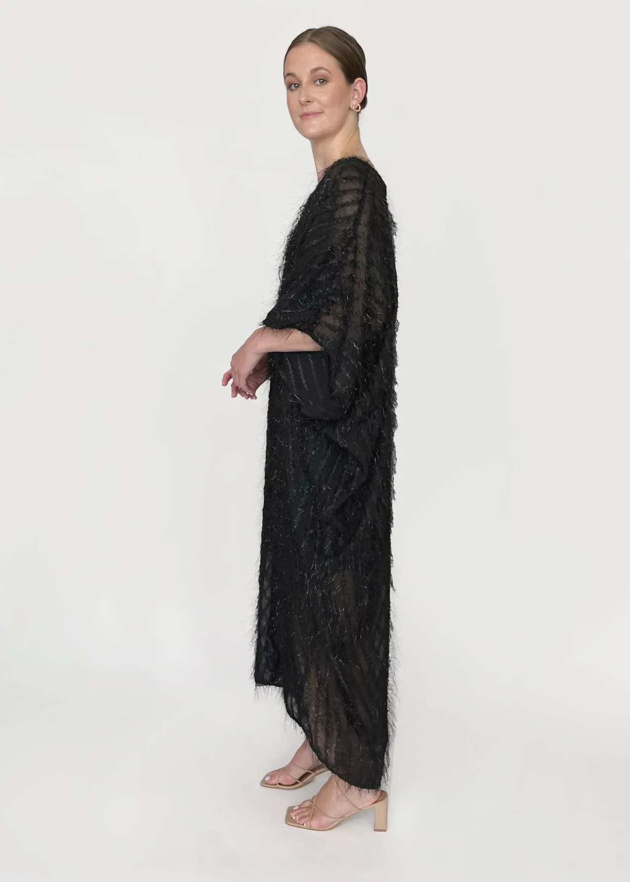 Rosemary Caftan Dress Black