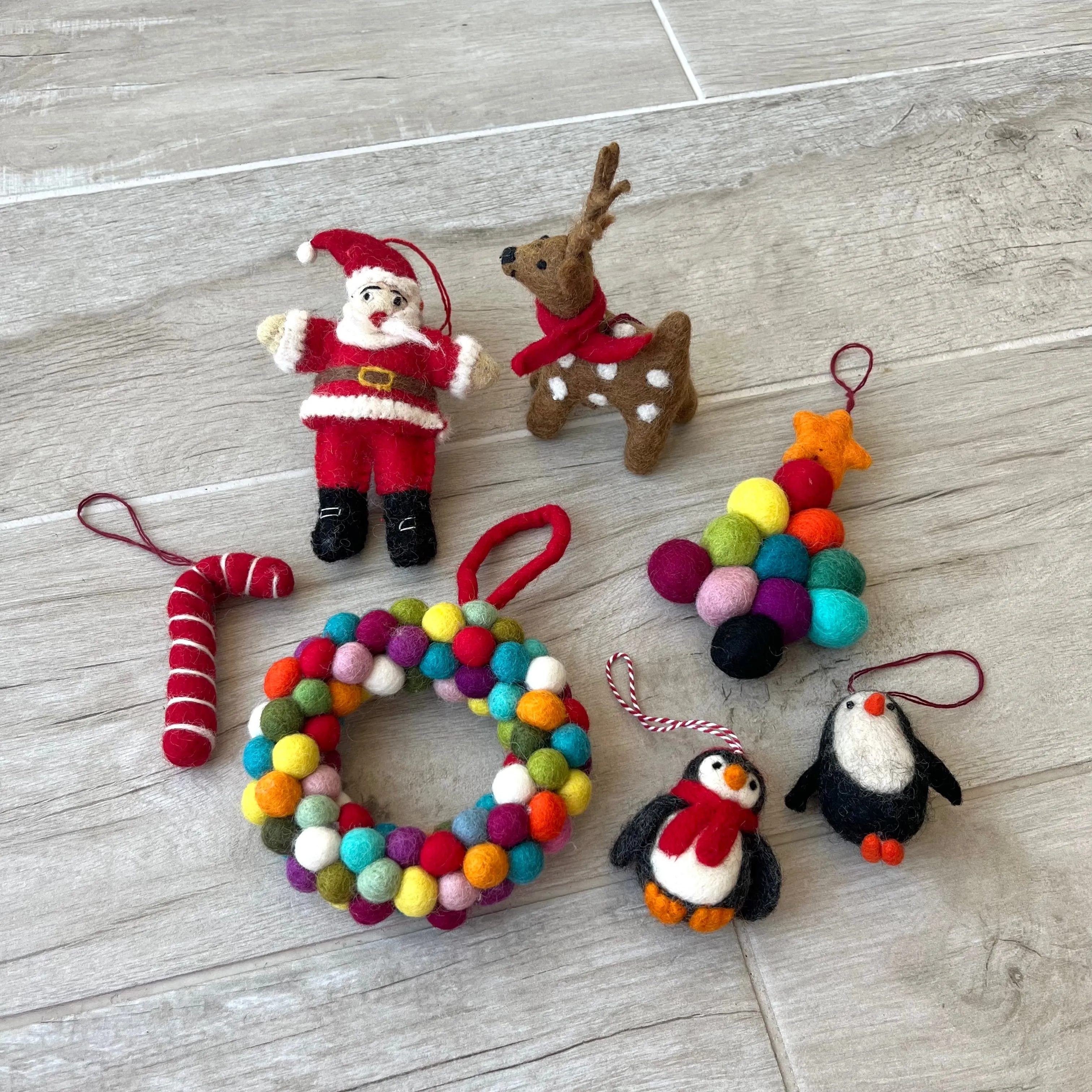 Santa Felt Decoration