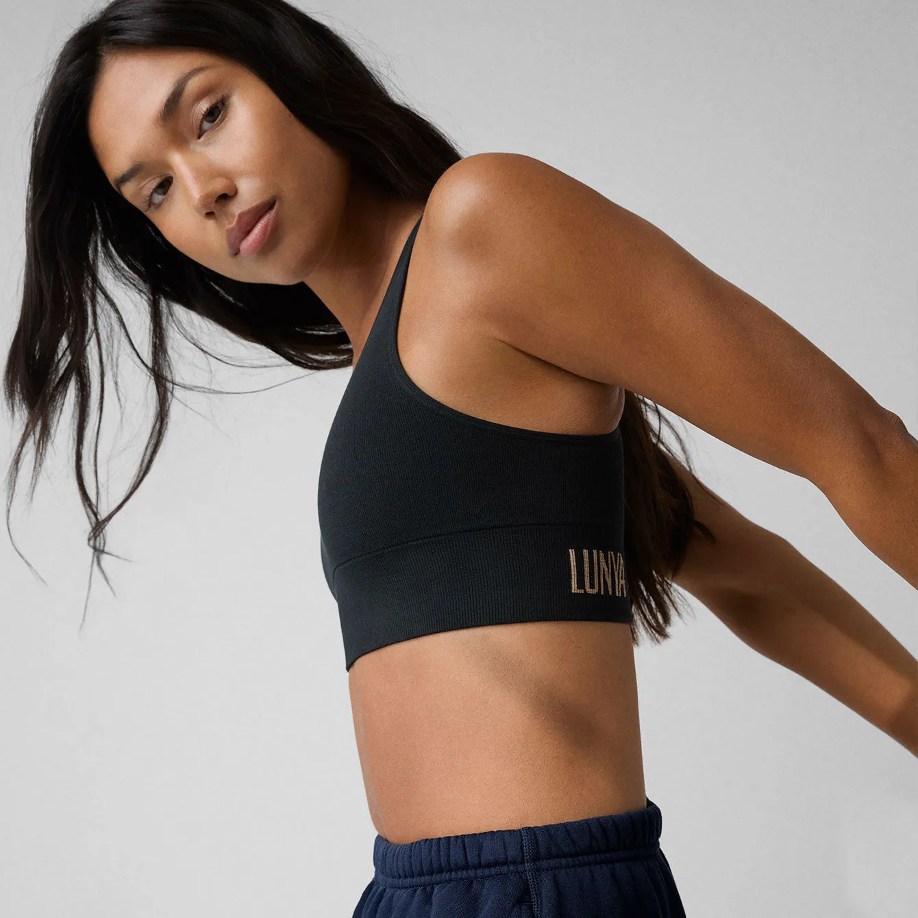 Seamless Modal Racer Bralette
