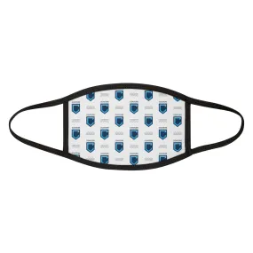 Shield Logo with Waves Mixed-Fabric Face Mask