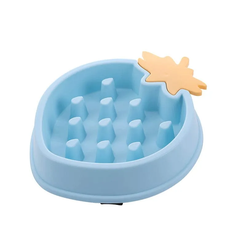 Strawberry Slow Feeder Bowl