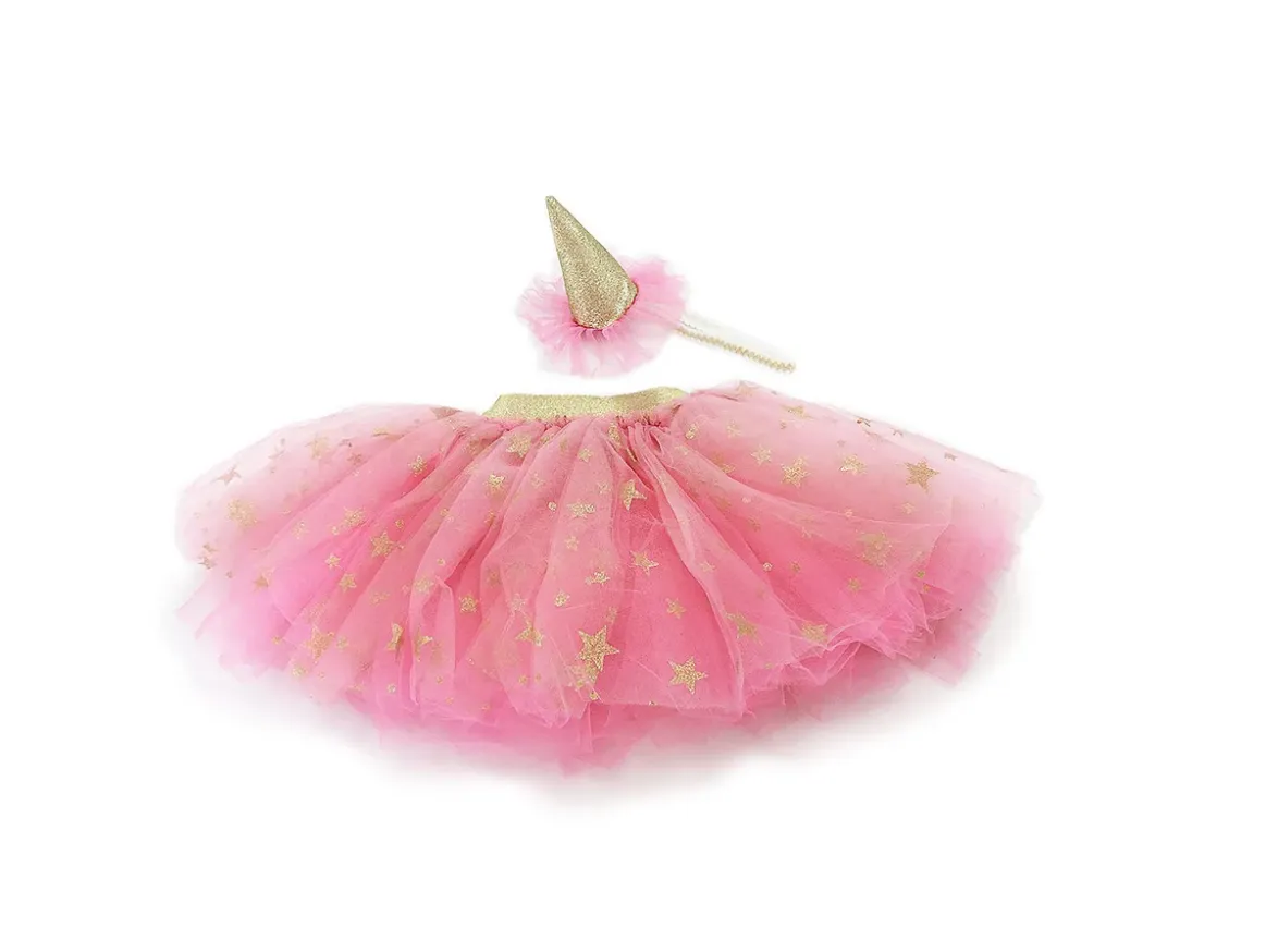 Tutu Skirt and Party Hat Dress Up Set - Mon Ami