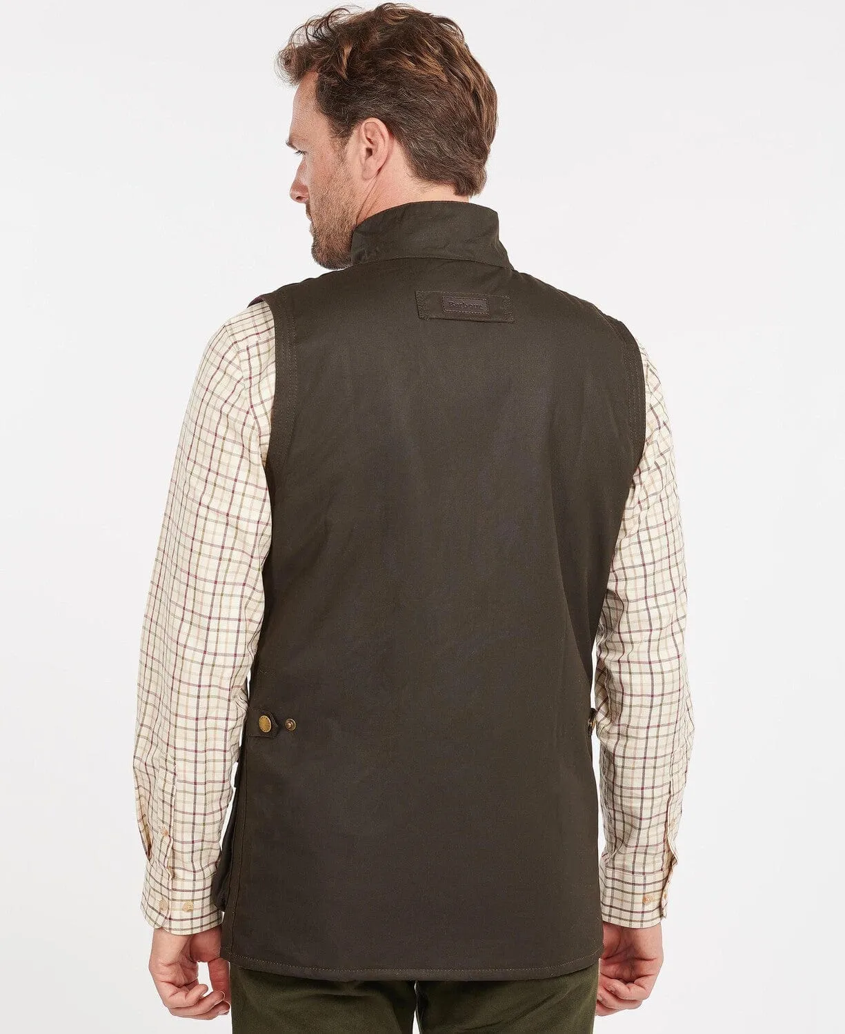 Westmorland Wax Gilet- Olive