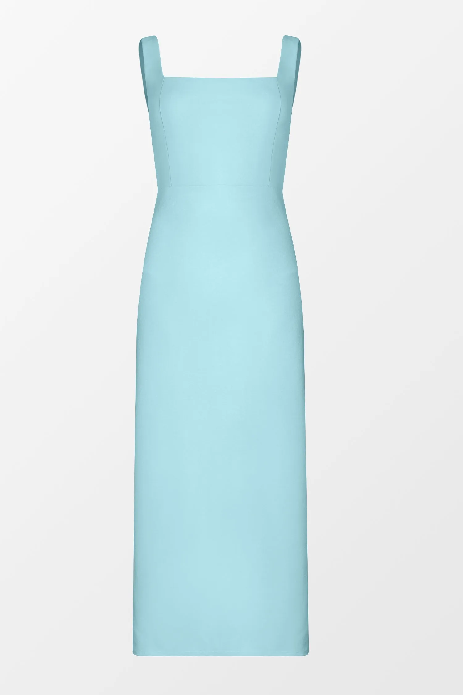 X Madison Beach Wedding Something Blue Side Slit Maxi Dress